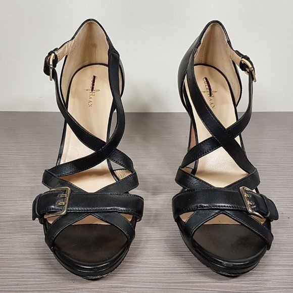 Cole Haan 'Air Maxine' Sandal Black Leather Womens Size 9.5 B - Picture 2 of 11